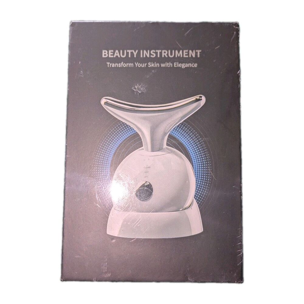 7 in 1 Beauty Face Massager Tool Double Chin Reducer Sealed NEW